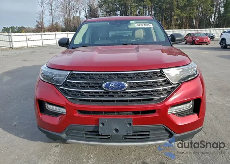 2022 Ford Explorer Xlt z USA, uszkodzony, nr VIN 1FMSK7DH0NGA76680